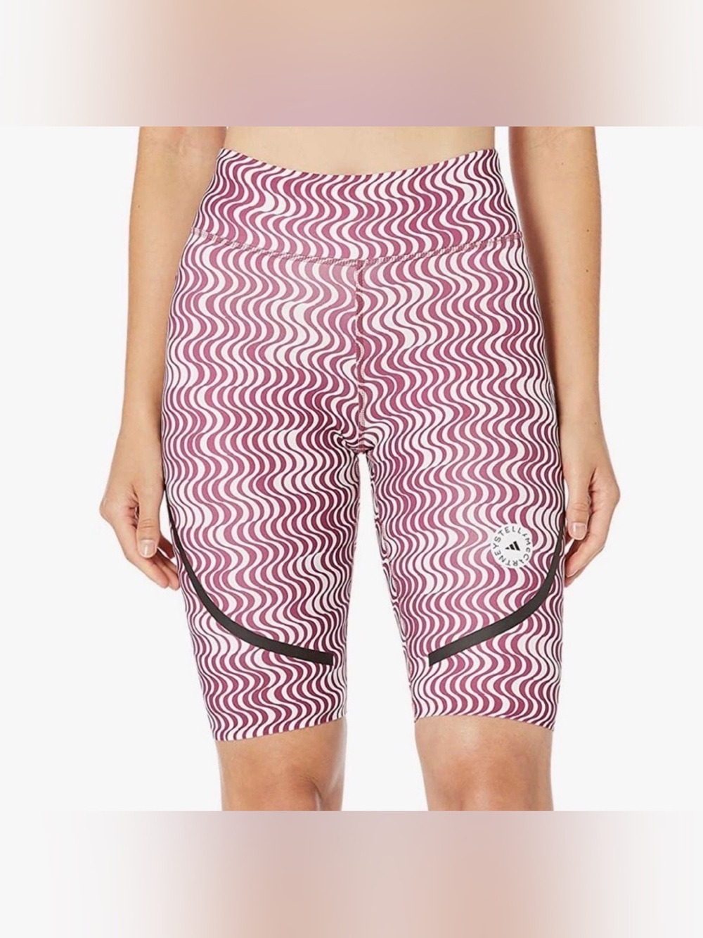 NWT Adidas x Stella McCartney Patterned Training Bike Shorts, size 2X